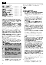 Предварительный просмотр 14 страницы OBI BLG-12/12 Original Instructions Manual