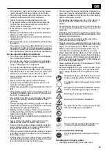 Предварительный просмотр 21 страницы OBI BLG-12/12 Original Instructions Manual