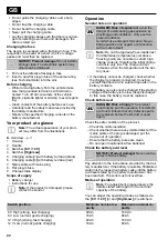 Предварительный просмотр 22 страницы OBI BLG-12/12 Original Instructions Manual