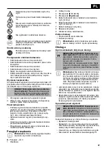 Предварительный просмотр 37 страницы OBI BLG-12/12 Original Instructions Manual