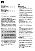 Предварительный просмотр 40 страницы OBI BLG-12/12 Original Instructions Manual