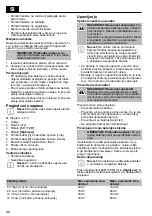 Предварительный просмотр 42 страницы OBI BLG-12/12 Original Instructions Manual