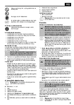 Предварительный просмотр 47 страницы OBI BLG-12/12 Original Instructions Manual