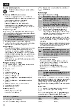 Предварительный просмотр 52 страницы OBI BLG-12/12 Original Instructions Manual