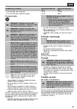 Предварительный просмотр 53 страницы OBI BLG-12/12 Original Instructions Manual