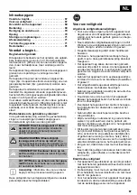 Предварительный просмотр 67 страницы OBI BLG-12/12 Original Instructions Manual