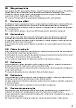 Предварительный просмотр 89 страницы OBI BLG-12/12 Original Instructions Manual