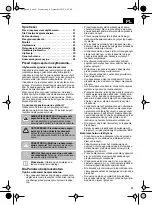 Preview for 21 page of OBI KGM 7000-70 Original Instruction