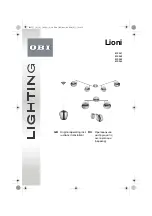 Preview for 1 page of OBI Lioni 800361 Original Operating Instructions