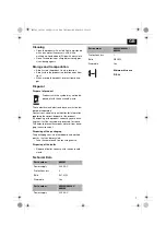 Preview for 7 page of OBI Lioni 800361 Original Operating Instructions