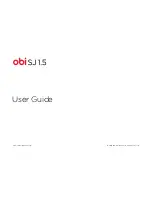 OBI Worldphone SJ1.5 User Manual preview