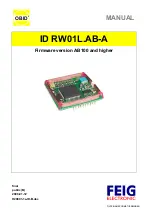 OBID ID RW01L.AB-A Manual preview