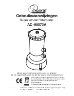 Предварительный просмотр 13 страницы OBlue SUPER CLEAN AC-90573A Owner'S Manual