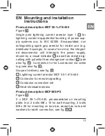 Предварительный просмотр 13 страницы OBO Bettermann MCF 35 Series Mounting And Installation Instructions Manual