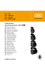 OBO Bettermann V50 385 Series Installation Instructions Manual preview