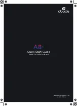 obode A8+ Quick Start Manual preview