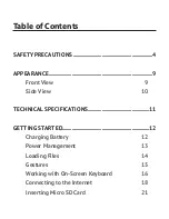 Preview for 2 page of Obreey Touch 622 User Manual