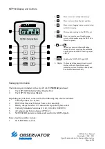 Preview for 6 page of Observator Instruments ANALITE NEP160 User Manual