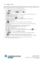 Preview for 14 page of Observator Instruments ANALITE NEP160 User Manual