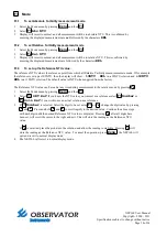 Preview for 18 page of Observator Instruments ANALITE NEP160 User Manual