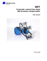 Preview for 1 page of Observator Instruments DIFF User Manual