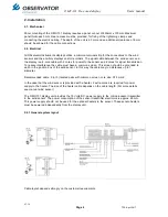 Предварительный просмотр 6 страницы Observator Instruments OMC-131 Installation And Technical Manual