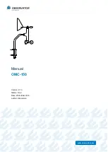 Preview for 1 page of Observator Instruments OMC-150 Manual