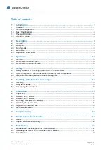 Preview for 5 page of Observator Instruments OMC-150 Manual