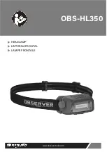 Observer OBS-HL350 Instruction Manual preview