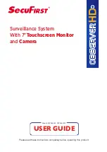 Observer SecuFirst CWL401S2 User Manual предпросмотр