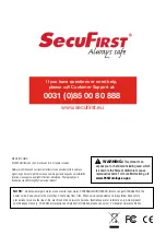 Предварительный просмотр 37 страницы Observer SecuFirst CWL401S2 User Manual