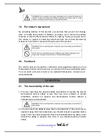 Preview for 12 page of Observer Viking 4X4 User Manual