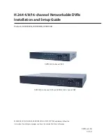 Preview for 1 page of Observint DVR9004N Installation And Setup Manual