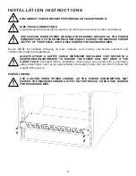 Preview for 8 page of OBSIDIAN CONTROL SYSTEMS NETRON DMX10 Installation Manual