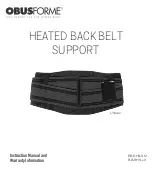 OBUSFORME BB-BHS-LX User Manual preview