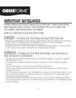 Preview for 2 page of OBUSFORME CC-3WAY-01 Instruction Manual