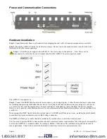 Предварительный просмотр 6 страницы Obvius A90DC-10 Installation And Operation Manual