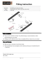 OCAM SS2-79-DC Fitting Instruction preview