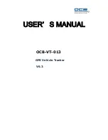 Preview for 1 page of OCB OCB-VT-013 User Manual