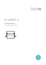 Occhio lui piano v Mounting Instructions preview
