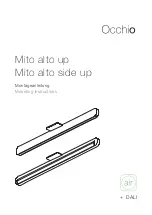 Occhio Mito alto side up Mounting Instructions предпросмотр