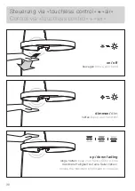 Preview for 38 page of Occhio Mito largo Mounting And Operating Instructions