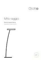 Occhio Mito Raggio Operating Instructions Manual preview