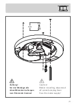 Предварительный просмотр 25 страницы Occhio Mito sospeso Mounting Instructions