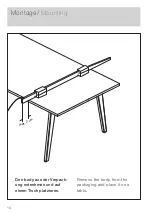 Preview for 14 page of Occhio Mito terra table top Mounting Instructions / User Manual