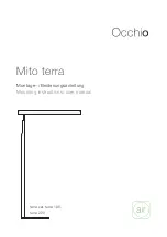 Preview for 1 page of Occhio Mito terra var Mounting Instructions / User Manual