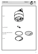 Предварительный просмотр 17 страницы Occhio Piu alto2 track CDM Series Mounting Instructions