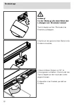 Предварительный просмотр 34 страницы Occhio Piu alto2 track CDM Series Mounting Instructions