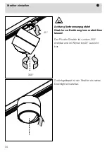 Предварительный просмотр 36 страницы Occhio Piu alto2 track CDM Series Mounting Instructions