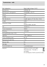 Предварительный просмотр 95 страницы Occhio Piu alto2 track CDM Series Mounting Instructions